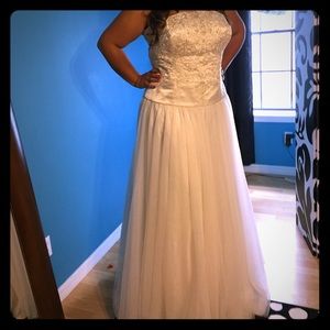 Reem Arca wedding dress size 24 ivory